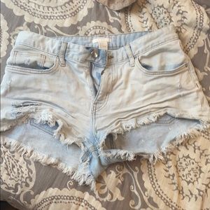 Jean short cut offs